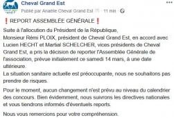 Report Assemblée Générale