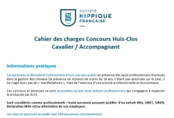 Cahier des charges Concours Huis Clos SHF