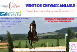 Vente à l'amiable - Chevaux CCE