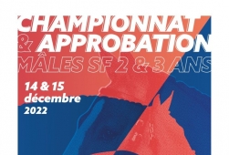 Championnat et Approbation mâles 2 & 3 ans SF