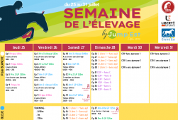 Semaine de l'élevage - Programme